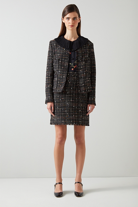 SK ANGELICA TWEED SKIRT MULTI 4