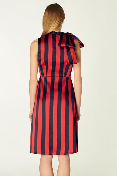 DR TIGGY STRIPED BOW NAVY MULTI 2