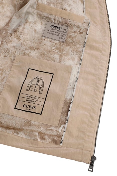 GUESS ECO UTILITY HUNTER JACKE NEUTRAL SAND 7