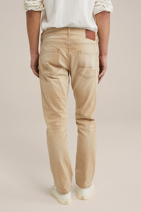 5-POCKET MID WAIST BEIGE 2