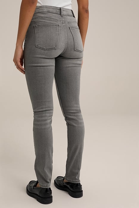 5-POCKET MID WAIST GREY 2