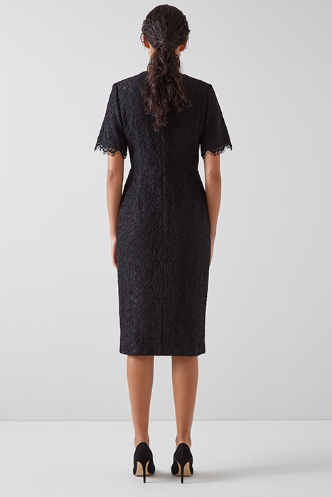 DR NATHALIE LACE DRESS BLACK 2