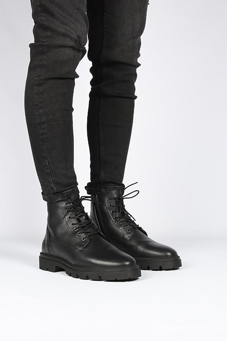 BLACKSTONE - BRODY AG330 BLACK - LACE-UPS BLACK 2