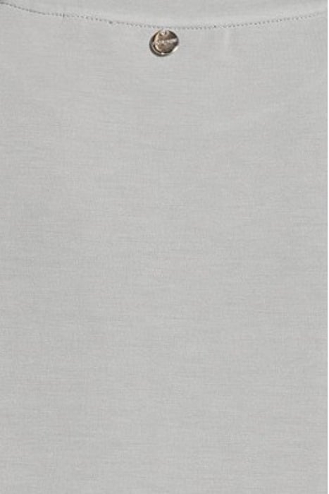 TENCEL PEACHED SHIRT PEBBLE GREY 5