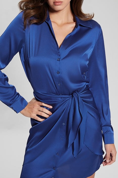 GUESS ECO ES LS ALYA DRESS SURFING BLUE 5