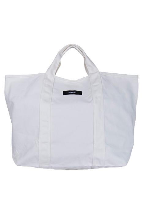 UNISEX CLEAN LABEL TOTE BAG LARGE SNOW WHITE 1