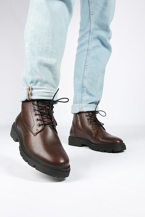 BLACKSTONE - BRODY AG330 BROWN - LACE-UPS BROWN 5