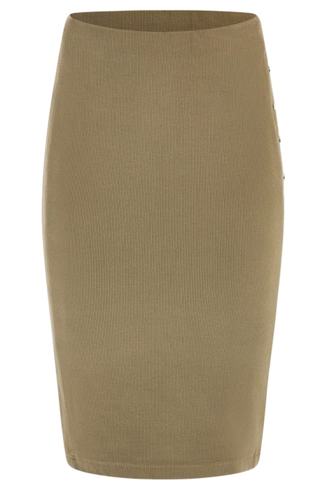 GUESS ECO LEILA LONGUETTE SKIR DESERT GREEN 3
