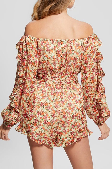 GUESS ECO OFF SHLDR GEMA ROMPE SUNNY ROSE GARDEN PR 2
