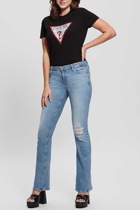 GUESS ECO RYDER LOW RISE FLARE CALI BLUES 3