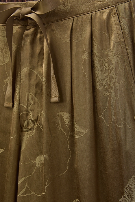 JACQUARD PANT OLIVE 5