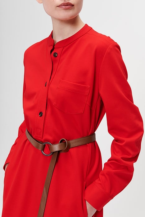 LACEY POLO DRESS RADICAL RED 4