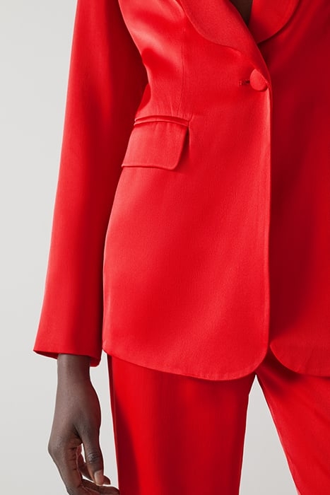 JK SEYDOUX SHAWL COLLAR CHERRY 7