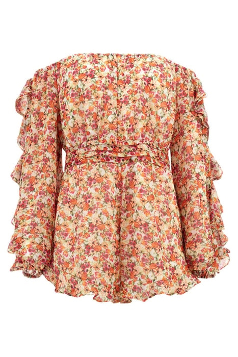 GUESS ECO OFF SHLDR GEMA ROMPE SUNNY ROSE GARDEN PR 4