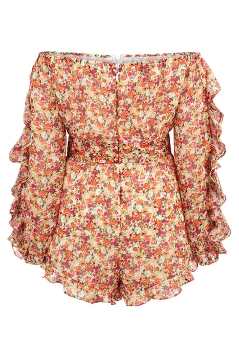GUESS ECO OFF SHLDR GEMA ROMPE SUNNY ROSE GARDEN PR 5