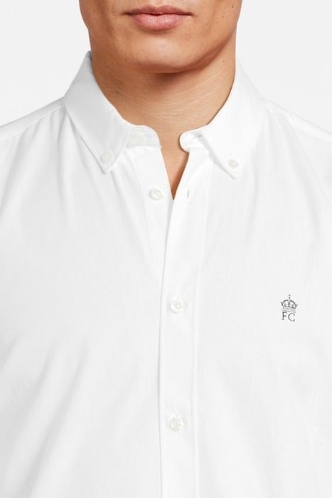 OXFORD LS WHITE/MARINE 4