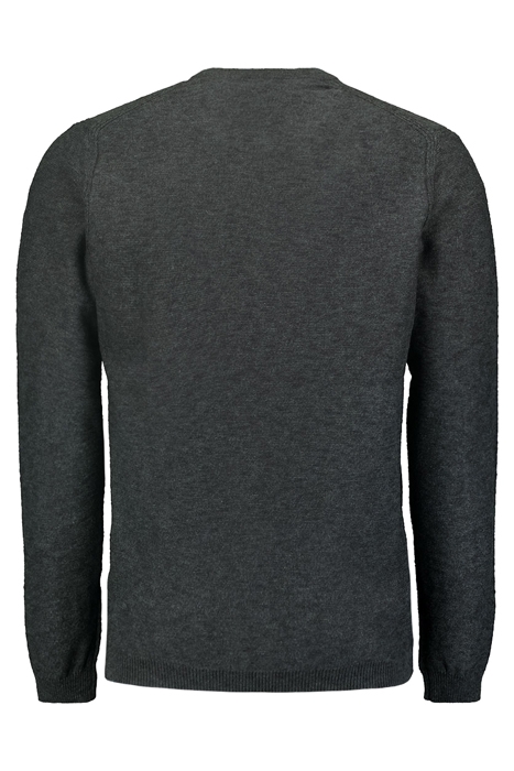 PULLOVER CREWNECK 2 COLOURED MELANGE DARK STEEL 5