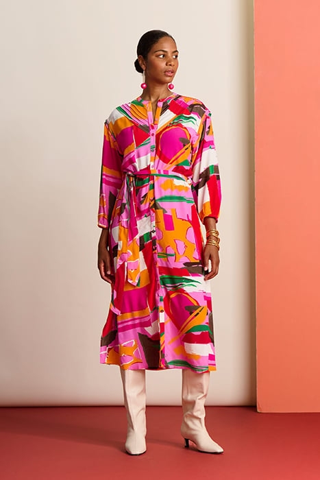 DRESS - CAPE TOWN MULTI COLOUR 1