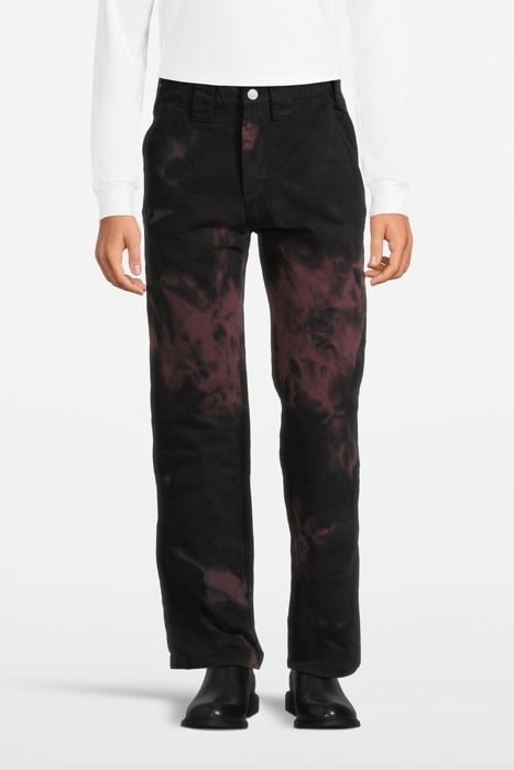 AFFXWRKS – CREASE-DYE DUTY PANT BLACK 1