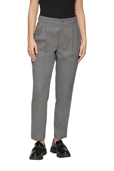 S.OLIVER PANTS GREY/BLACK 1