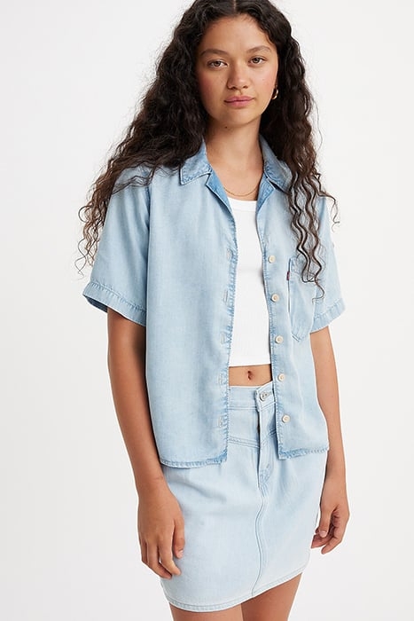 JOYCE BUTTON-DOWN SHIRT BLUE 4