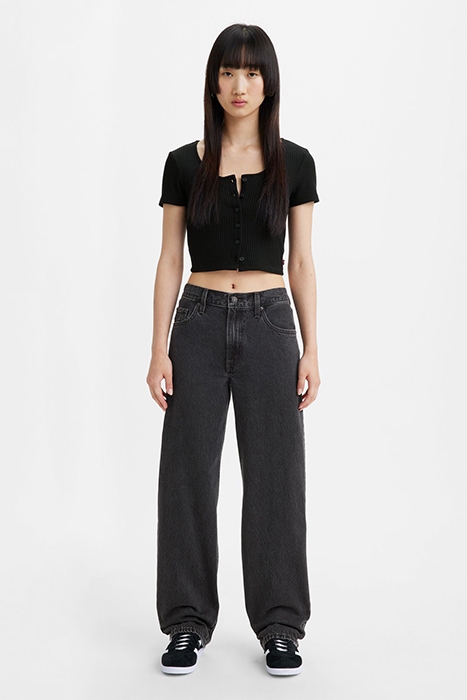 BAGGY STRAIGHT JEANS GREY 3