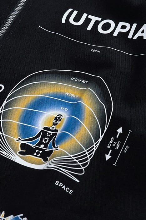 SPACE AVAILABLE STUDIO – UTOPIA WORK JACKET BLACK 5