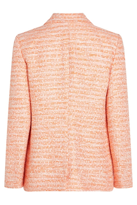 BOUCLÉ BLAZER ORANGE 2