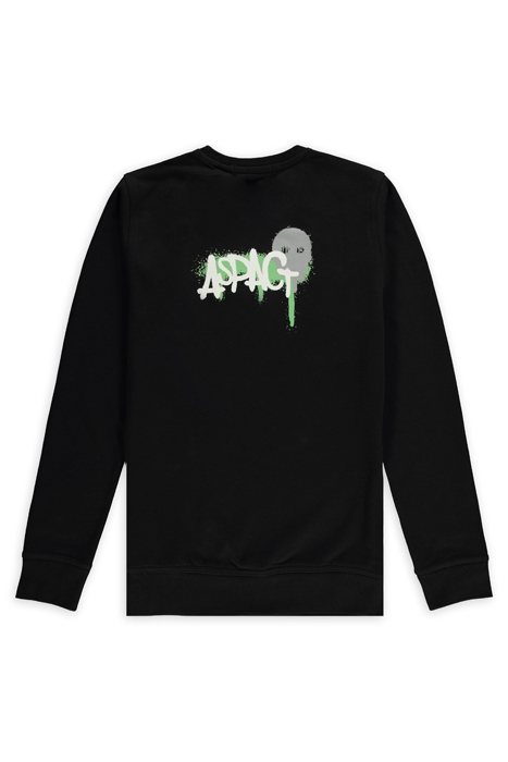 SKULL SWEATER BLACK 2