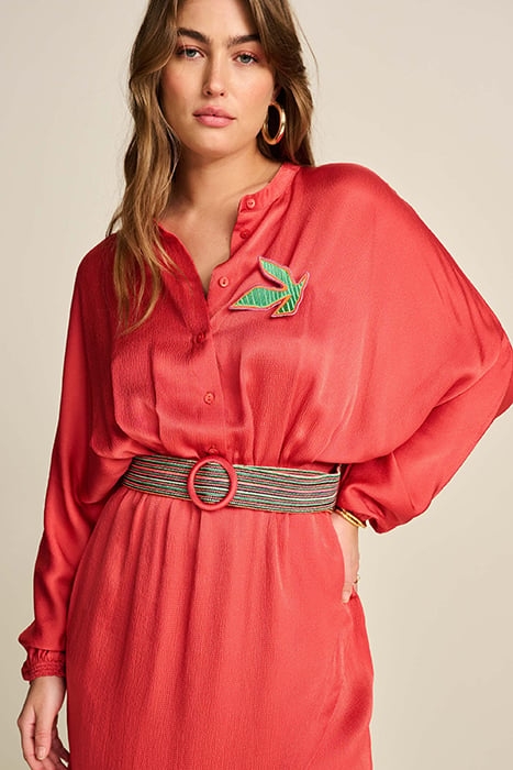 DRESS - BAKED RED ORANGE 5