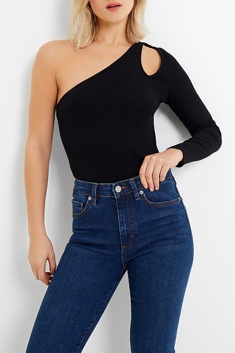 RASSIA SHERYLE CUT OUT ASY TOP BLACK 1
