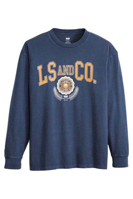 LS LONG-SLEEVED T-SHIRT NAVY 3