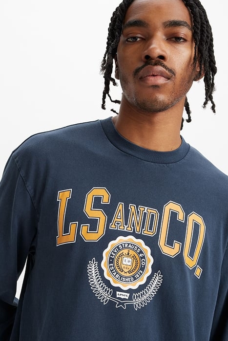 LS LONG-SLEEVED T-SHIRT NAVY 5