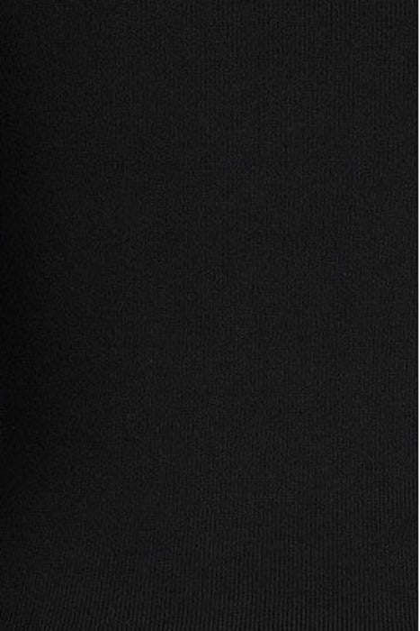 MARINE SERRE – CORE KNIT OPEN BACK PULLOVER BLACK 7