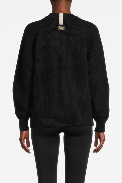 ABC. – RIBBED CREWNECK BLACK 2