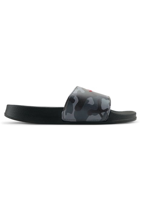 SUPER SHOES - K-SLIDE KIDS JET BLACK/CAMO 1