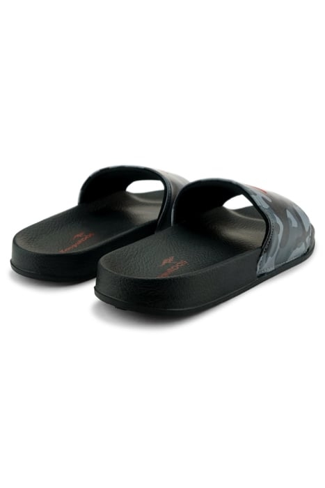 SUPER SHOES - K-SLIDE KIDS JET BLACK/CAMO 4