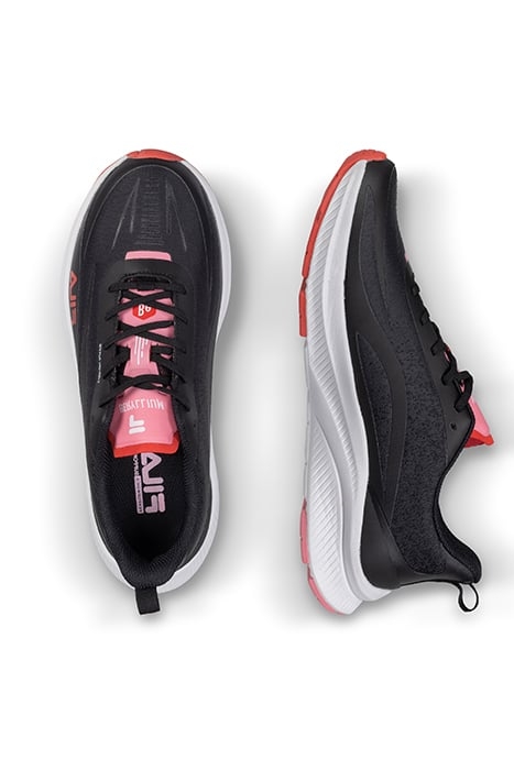 FILA BERYLLIUM WMN BLACK-FIERY RED 2