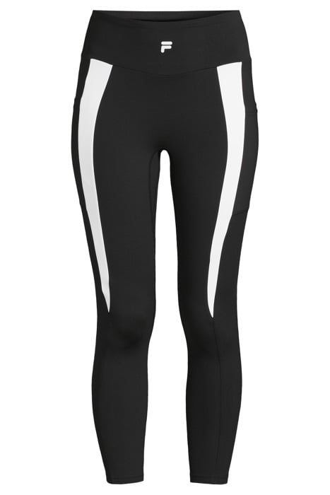 RABENAU HIGH WAIST TIGHTS BLACK BEAUTY-LUCENT WHITE 3