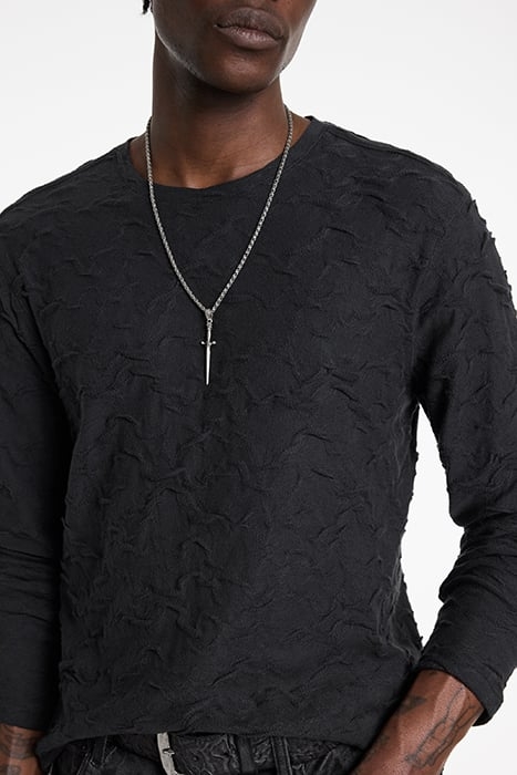 CRUZEIRO EASY FIT LS CRE W WITH RANDOM O BLACK 3