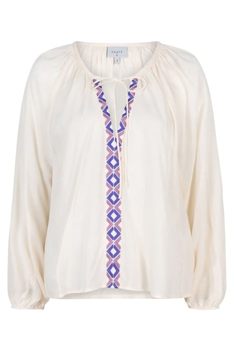 ASTIA BOHEMIAN DETAILED TOP BUTTER CREAM 3