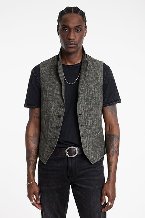 FRONT BODY DARTS VEST WITH WELT HIP KALAMATA 1