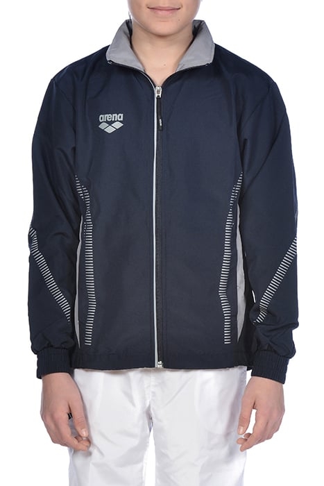 JR TL WARM UP JACKET NAVY-GREY 1