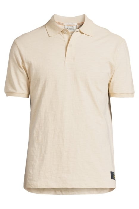 SLUB SS POLO PARCHMENT 3