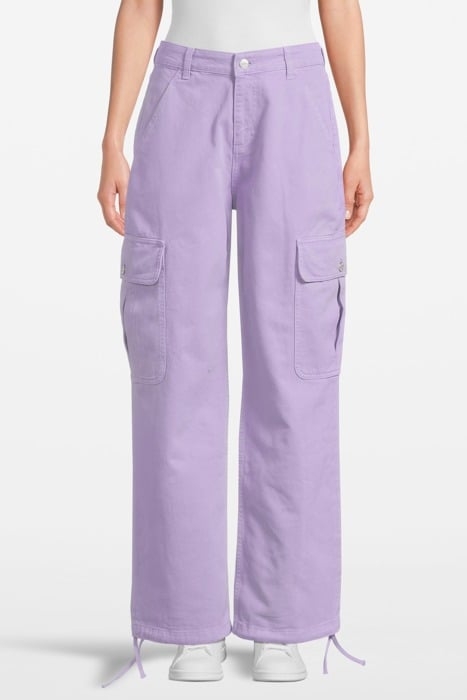 COTTON PANTS PURPLE 1