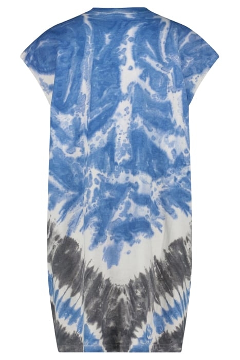 LELA TANK DRESS BLUE 4