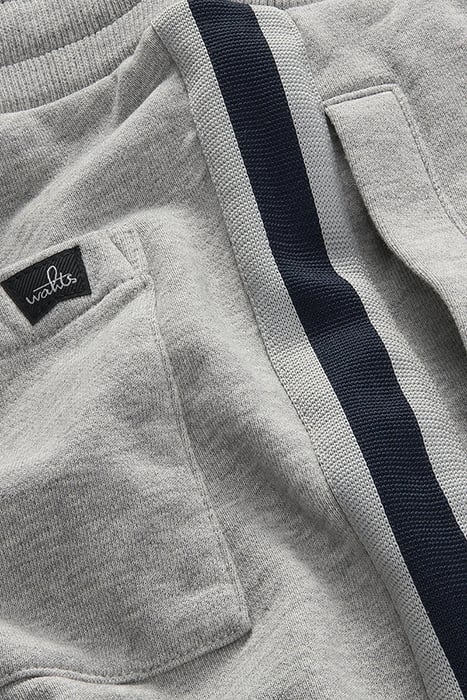 TROY | SWEATSHORTS LIGHT GREY MELANGE 2