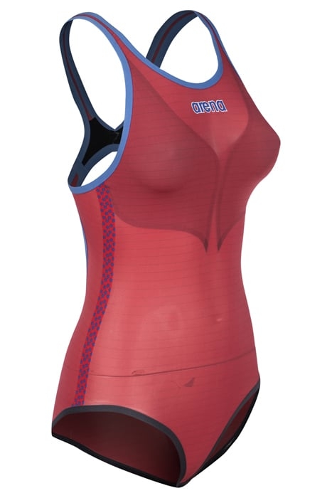 POWERSKIN CARBON DUO TOP OB NAVY-RED-WHITE 3
