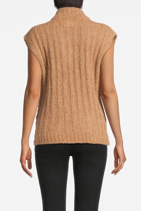 DILL VEST CAMEL 2