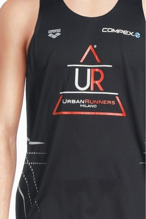 M A-ONE MESH TANK TOP BLACK UR 4